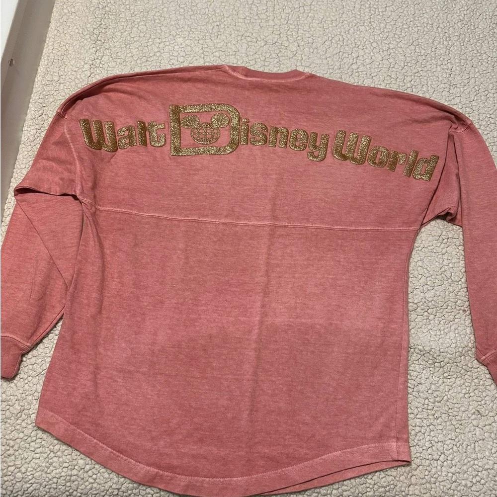 Disney Pink and Gold Sweatshirt